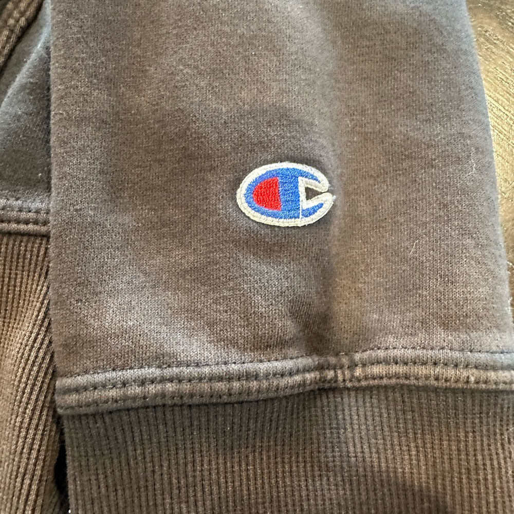 Champion Men's Vintage Wash Varsity Hoodie, Arch Logo - Size Medium - Picture 6 of 6